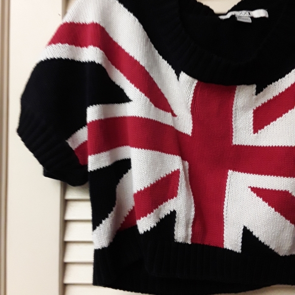 UK Sweater Crop Top L - Picture 4 of 4